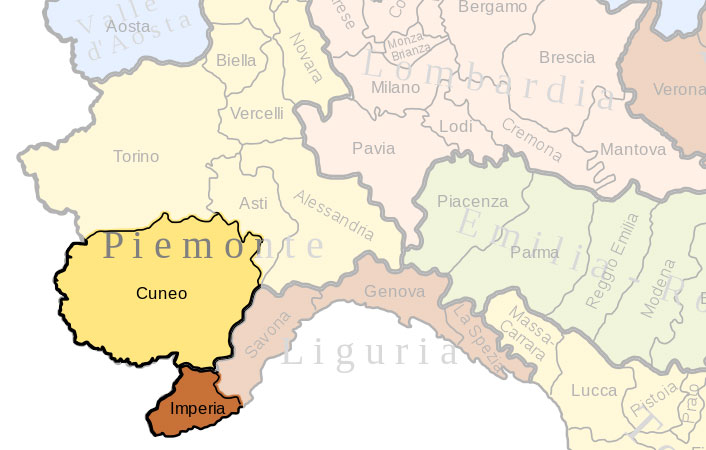 Cuneo, Imperia
